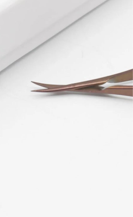 Lomora Precision Curved Cuticle Spring Scissors