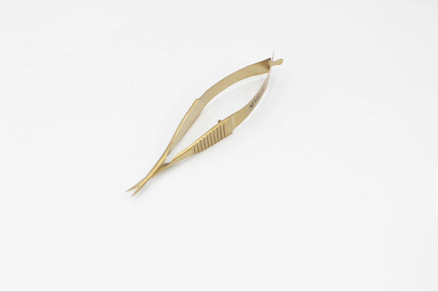 Lomora Precision Cuticle Spring Scissors— Gold